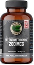 Selenium 200mcg Supplemento - Selenomethionine - 60 v-caps di Pure Lab Vitamins - Gluten Free Made in Canada.