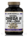 Mulino a vento Omega 3 Fish Oil 1.000 mg Softgels, 90 ct