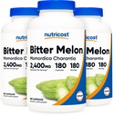Nutricost Bitter Melon 600mg, 180 capsule (3 bottiglie)