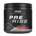 Incredibile Muscolo Pre Rise | Pre-Workout Polvere Supplemento con caffeina & Beta-Alanina per uomini e donne | 25 Serve (25 Serve, Punch di frutta)