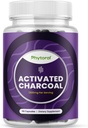 Pure Activated Charcoal Pills Detox & Cleanse - Purificante capsule di cocco con 1200 mg Per Servente per Bloating Relief - Integratore di disintossicazione attivo per la salute del corpo e del fegato - 90 Conte
