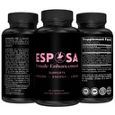 Esposa Female Libido Booster per le donne – Passione Reignite, Aumentare l'energia e la sensibilità, Boost Mood & Desire – Made in USA naturale femminile Pillole di miglioramento con Horny Goat Weed – 60 capsule