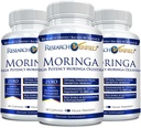Ricerca Verified Moringa Oleifera - 100% Pure Extract- 1200 mg Per Serving - 60 Conte - 3 Mesi di Alimentazione
