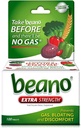 Beano Ultra 800 | Prevenzione del gas e Compresse supplemento di enzimi digestivi | 100 Count | Confezione di 3