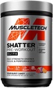 Polvere pre-allenamento della polvere di allenamento MuscleTech Shatter Pre-Workout polvere per gli uomini e le donne PreWorkout polvere di energia bere miscela prodotti di nutrizione sportiva Pre-allenamento prodotti Rainbow Fruit Candy (20 porzioni)