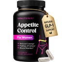 UNALTERED Appetite Suppressant per le donne - Aiuta a gestire Cravings, promuove la pienezza, & Supporta la perdita di peso - Integratore alimentare naturale con cromo picolinato e glucomannano - 120 capsule vegane