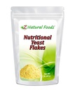 Premium Nutritional Yeast Flakes - Fortified With B Complex Vitamins - Delicious Cheesy Taste - Gluten Free, Non OGM, Vegan - Fiber Protein Source Perfetto per le diete vegetariane a base vegetale - 1 lb