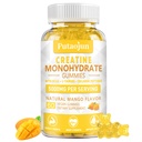 Creatina monoidrato con vitamine D3 & B12 | Collage idrolizzato senza zucchero & Creatina Gummies | 60 Conte