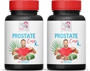 Sega Palmetto Supplemento - Prostate Support PILS - Ingredienti naturali, Sega Palmetto, Piatto di ortica, Maitake Mushroom, Reishi, Shiitake, Prostate Support Supplemento per Uomo, 2 Bottiglie 120 Caps