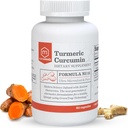 Nano Meda® curcumina currica con Boswellia | 100% biodisponibile, curcuma micronizzata brevettata, aumento dell'assorbimento | supplemento di supporto misto, 60 conte