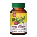 MegaFood Blood Builder Iron Supplemento per le donne e gli uomini - Aumentare i livelli di ferro senza effetti collaterali - combatte la fame - vitamina B12, acido folico & vitamina C - Vegan - 60 Mini compresse (30 porzioni)