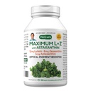 ANDREW LESSMAN Maximum L+Z con Astaxanthin 60 Softgels - 12mg Lutein, 6mg Zeaxanthin, 4mg Astaxantina. Nutrienti chiave per sostenere la salute degli occhi e del cervello, e promuovere la visione sana.
