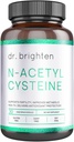 Dr. Brighten N-Acetyl-Cysteine (NAC) — Potente Glutathione Precursor Aminoacido Supplemento per la detossificazione ottimale, funzione immunitaria e PCOS — 30 capsule