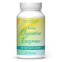 Global Health Trax - Integratore di enzimi digestivi attivi, 90 capsule - Supporto digestivo completo con enzimi per promuovere la digestione sana per gli uomini e le donne