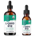 Vimergy USDA Organic B12 (115 mL) e (30 mL) Bundle