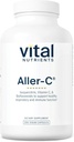 Vital Nutrients Aller-C | Vegan Respiratory and Sinus Function Support*| Isoquercitrin, Bromelain, Bioflavonoids, & Vitamina C | Gluten, Dairy, Soy Free Supplement | 200 Capsule