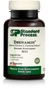 Drenamin di processo standard - supplemento di funzione surrenale per la risposta di stress sano - Supporta la produzione di energia sana e il metabolismo - senza glutine, non-giorno e non-soia - 90 compresse (90 porzioni)