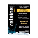 OCuSOFT Retaine MGD Emulsione oftalmica - completa Dry Eye Relief - Soothes Red & Irritated Eyes - 30 Contenitori monouso senza riserve - 0.01 Fl Oz