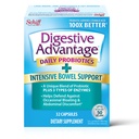 Vantaggio digestivo IBS Probiotici per la salute digestiva e il supporto intensivo del telo, Probiotici per le donne e gli uomini con enzimi digestivi, Supporto per Bloating & Gut Health occasionale, capsule 32ct