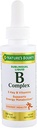 Complesso di Bounty B della natura con il B12 sublingual liquido veloce che agisce supplemento dietetico 2 oncia