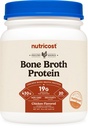 Nutricost Chicken Bone Broth Protein (Pollo aromatizzato, 20 porzioni)