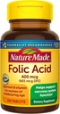 Acido folico naturale 400 mcg (665 mcg DFE) Compresse, 250 conteggio (vaso di maggio di imballaggio)