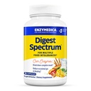 Enzymedica Digest Spectrum, Enzimi Digestivi Avanzati per Donne e Uomini, Supporta Digestione e Intolleranze Alimentari Multiple, Formula di Attivo Veloce per Gas e Bloating Relief, 90 Capsule