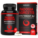 Fadogia Agrestis e Tongkat Ali Supplement Performance Blend - (120 capsule) - Massima resistenza - Drive, Performance Atletica & Massa Muscolare - Gluten Free, Non-OGM, Vegan Capsules - USA Made
