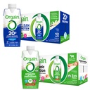 Agitazione di proteina pulita di Orgain, Latticini di erba, Fagiolo di Vanilla (Pacchetto di 12) e Shake di proteine nutrizionali organiche di Orgain, Fragole & Crema (Pacchetto di 12)