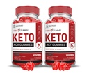 Laboratori giustificati (2 Pack Trim Tummy Keto ACV Aceto di sidro di mele formulato con polvere di succo di barbabietola di melograno B12 Vegan Non OGM 120 Gummies
