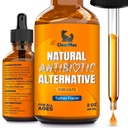 Antibiotici per gatti in gocce – Сat Respiratory Infection Treatment: Cold, Cough e Allergies – Trattamento Cat UTI con Turchia Flavor – May Support Hips & Joints – Proper for All Ages & Breeds – 2 Oz
