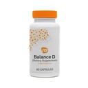 NeuroScience Balance D - Integratore di supporto per l'energia, Focus & Brain Health - Vitamina B6, Folate & More - Aid Dopamine Sintesi per il controllo e la cognizione della cravatta sana (60 capsule)