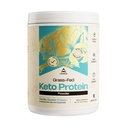 Proteine di Keto LevelUp, con Peptidi di collagene, MCT energizzante, Proteine dell'Isolato di Siero, Integratore di Proteine Ketogenic - Crema Dolce di Vanilla