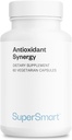 Supersmart - Sinergia antiossidante - con curcumina tumerica e acido lipoico alfa | Non-GMO & Gluten Free - 60 capsule vegetariane