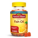 Natura fatta Olio di pesce Omega 3 Gummies, Omega 3 Integratori di olio di pesce, Supporto di cuore sano, 90 Gummies, alimentazione di 45 giorni