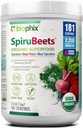 biophix Organic SpiruBeets 2.2 lbs Sprirulina - Radice di barbabietola - Protein-Rich Nutrient-Dense Superfood Powder - Ricco di ossido nitrico