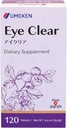 Umeken Eye Clear Integratore alimentare, Estratto di mirtillo, Lutein, Zeaxanthin, Ginkgo, Integratori di visione per adulti, Vitamine di occhio, Alimentazione di 2 mesi, 120 compresse, Confezione da 120