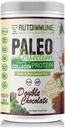 Autoimmune Salute & Nutrition Paleo Perfection Doppia Proteina del Cioccolato (NO STEVIA, AIP Eliminazione Fase Compliant), 16 Ounce (Pack of 1)