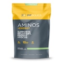 Purbolics Aminos + Energy | Supports Recovery, Energy & Focus | 95mg di caffeina, 0 Zucchero & 60 Serve (Cool As Cucumber...Lime)