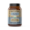 Prodotti naturali completi capsule di aglio organico - 520mg capsule 100 conteggio pillole vegetariane supplemento, capsule di polvere di aglio ed estratto