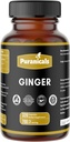 Ginger Premium 320 Capsules Non OGM e Gluten Free | Integratore di erbe | 700 mg Per Serving | Realizzato con Polvere di radice di zenzero puro al 100%