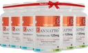 WELLNESS EXTRACT Eannatto Tocotrienols Deltagold 125mg, Vitamina E Tocotrienols Integra 60 Softgel, Tocopherol Free, Non OGM, Gluten Free & Antioxidant (Pacchetto di 6)