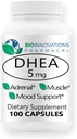 Micronized DHEA 5mg - Supporta livelli di ormone bilanciato per immunità, cervello, ossa, metabolismo, massa corpo magra, promuove l'invecchiamento sano