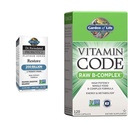 Garden of Life Dr. Formulated Probiotics Platinum Series Restore 200 miliardi CFU & Vitamin B Complex - Vitamin Code Raw B Complex - 120 Vegan Capsule