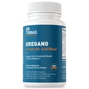 Dr. Tobias Oregano e Caprylic Acid Blend, Gut Flora Balance Complex con Probiotici & Enzimi per Supporto Intestinale e Immune, Gut Salute Integratori per Donne & Uomini, 60 Capsule, 30 Serve