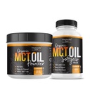Intenzionalmente Bare MCT olio polvere (50 porzioni) e MCT olio capsule Bundle