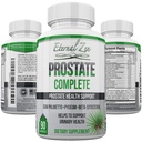 Integratori completi di supporto per la salute di erbe della prostata per gli uomini, Saw Palmetto Stinging Nettle Pygeum Beta-sitosterol Reishi Shiitake, 90 Count Capsule