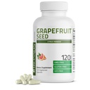 Bronson Grapefruit Seed Extract 500 MG per Serving Citrus Paradisi Supporta la salute immunitaria e aiuta a mantenere un sano tratto Gastrointestinale - Non OGM, 120 capsule vegetariane